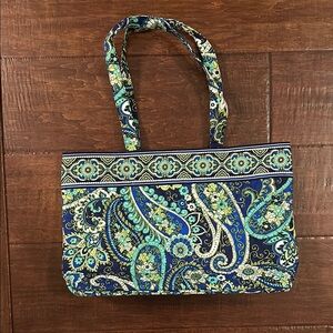Vera Bradley Floral Blue Shoulder Bag
